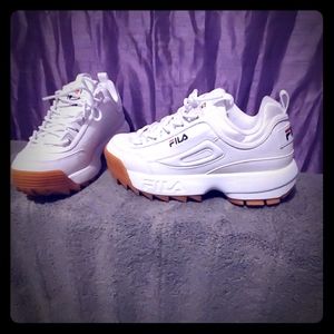 White FILA Sneakers